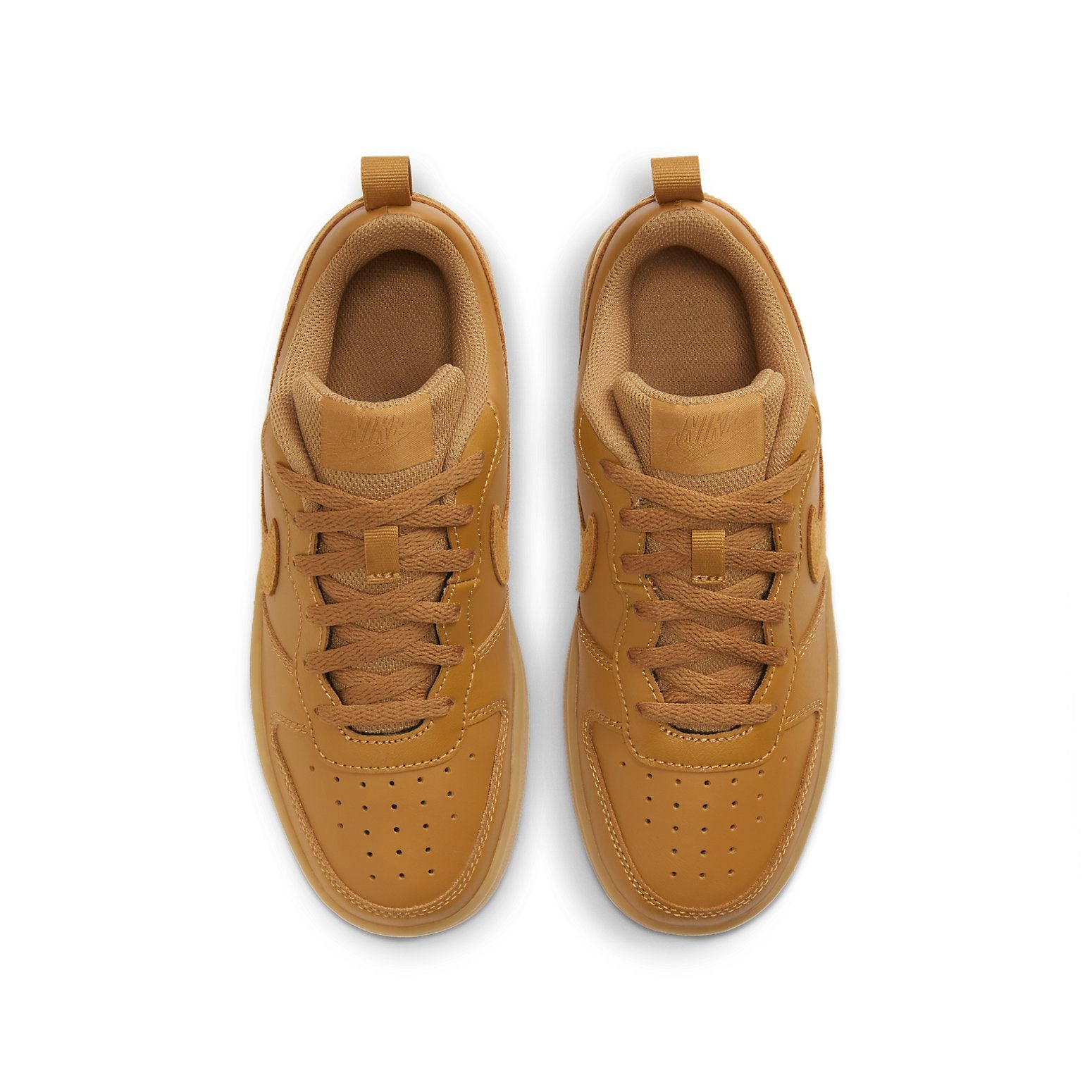 (GS) Nike Court Borough Low 2 'Wheat Brown' BQ5448-700