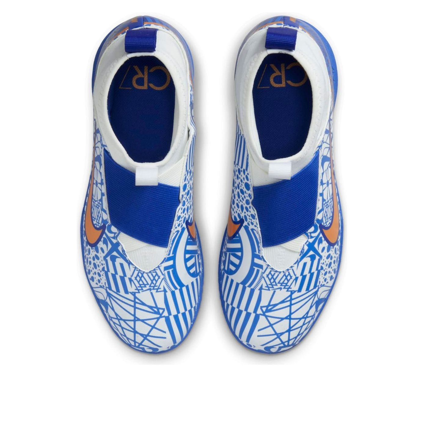 (GS) Nike Mercurial Superfly 9 Academy CR7 IC K 'Blue White' DQ5328-182