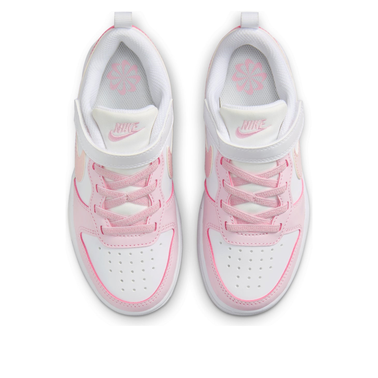 (PS) Nike Court Borough Low Recraft 'Pink Foam White' DV5457-105