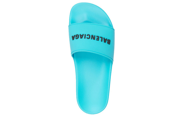 Balenciaga Pool Slides 'Sky Blue' 565826W1S804660