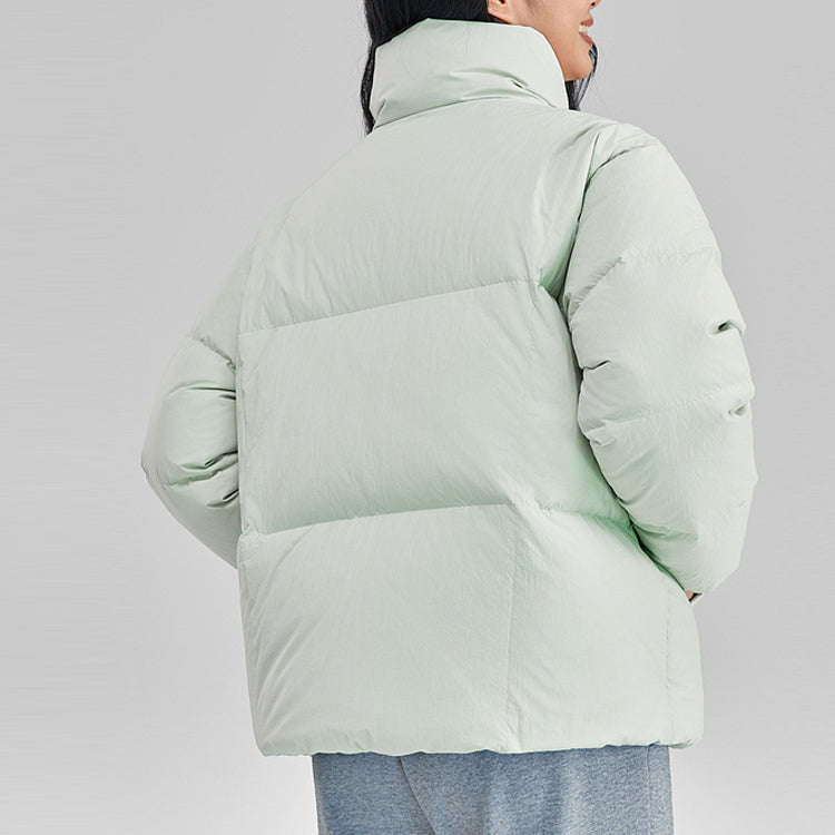 (WMNS) Skechers Lifestyle Series Short Down Jacket 'Teal' L423W095-03PB
