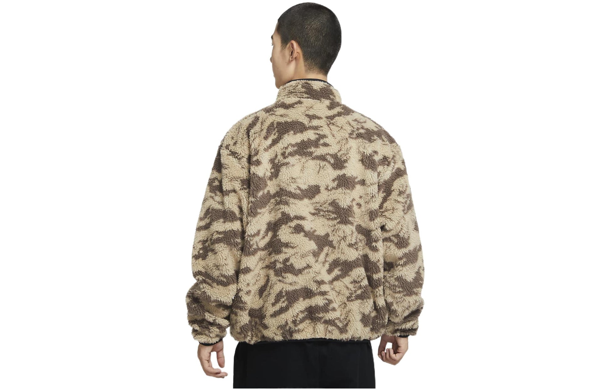 Nike Club Fleece 2-way jacket 'Black Camouflage' DQ4885-010