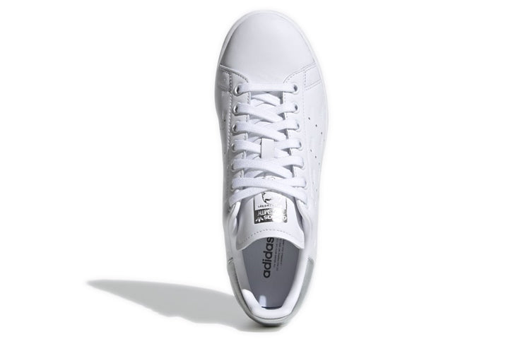 (WMNS) adidas Stan Smith 'Debossed Logos - White Metallic Silver' EF6854