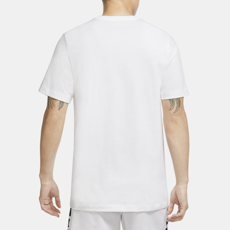 Nike Exploration Dragon Applique Pockets Short-sleeve Tee Men White CV1047-100