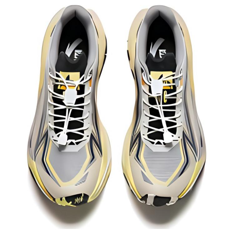ANTA Shanyue 'Grey Yellow White' 112428863-2