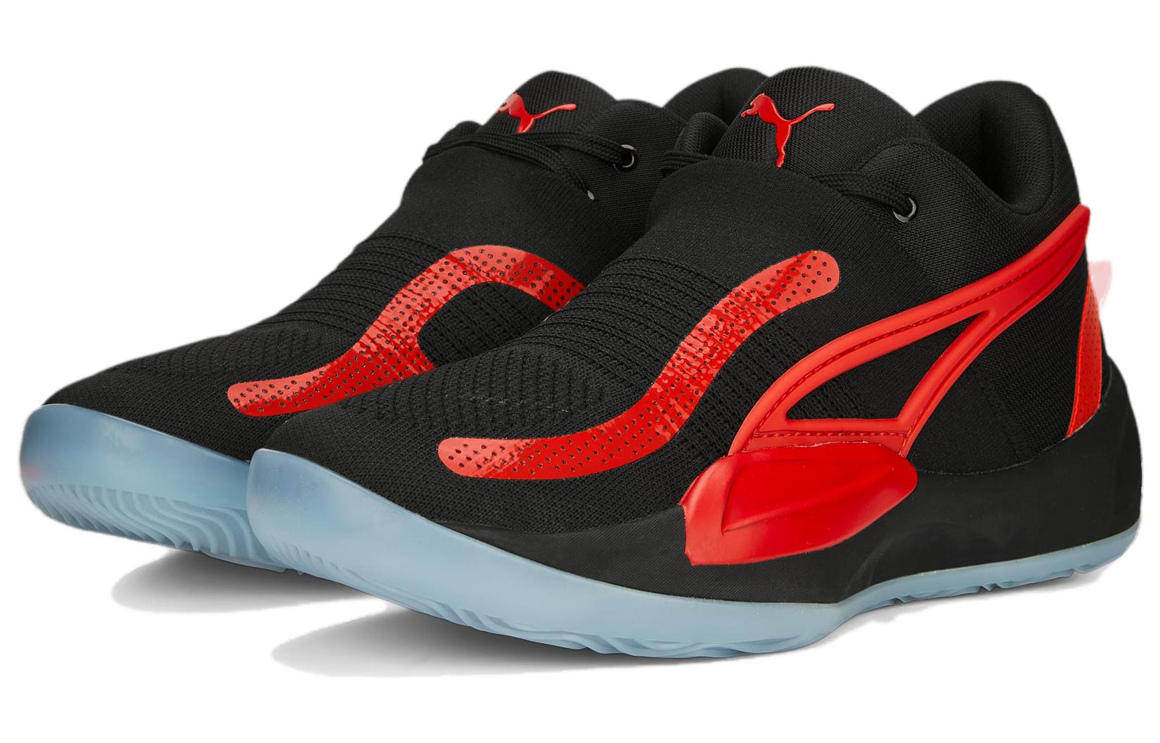 PUMA Rise Nitro 'Black Red' 377012-12