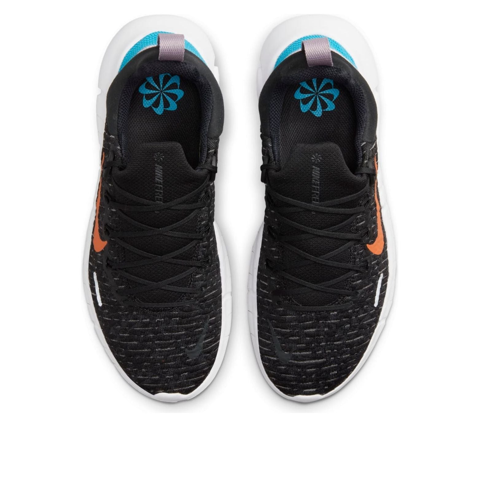 (WMNS) Nike Free Run 5.0 'Black Rush Orange' CZ1891-006