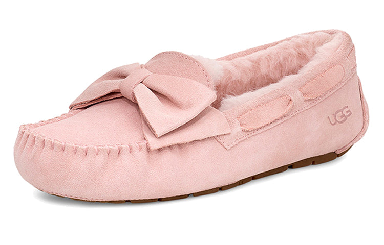(WMNS) UGG Dakota Suede Bow Slipper 'Pink Crystal' 1106552-PCRY
