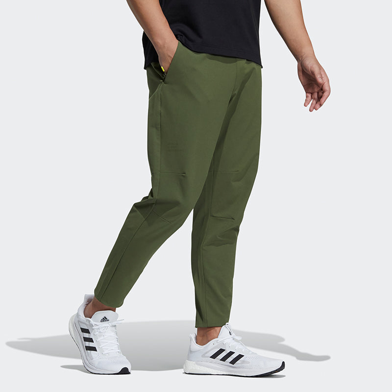 adidas Th Pnt Wv Funct Running Sports Woven Long Pants Green GP0954