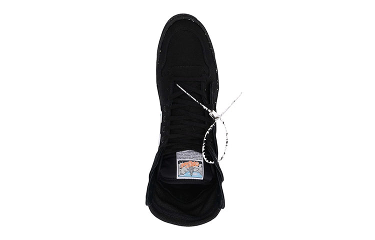 Off-White 3.0 Off Court High Eco Canvas Sneaker 'Black White' OMIA065F21FAB0011010
