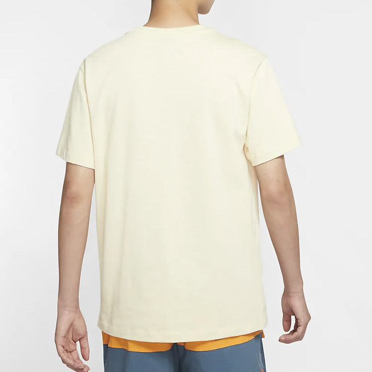 Nike Sportswear Zipper Pocket Design Short Sleeve Gray CZ8671-208