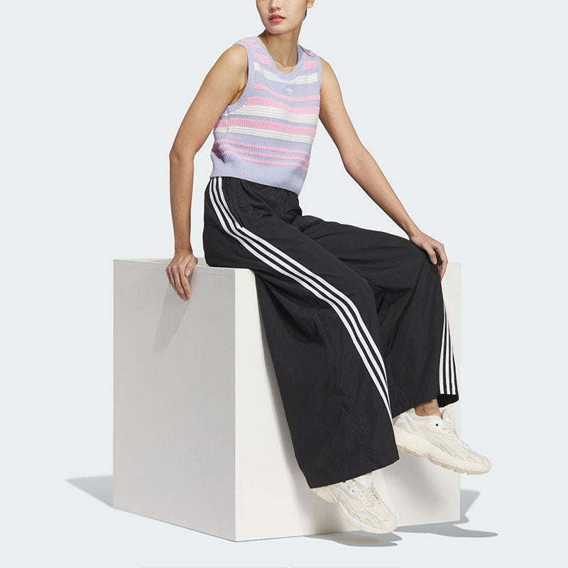 (WMNS) adidas originals Summer Knit Striped Tank Top Asia Sizing 'Purple White Pink' JI7053