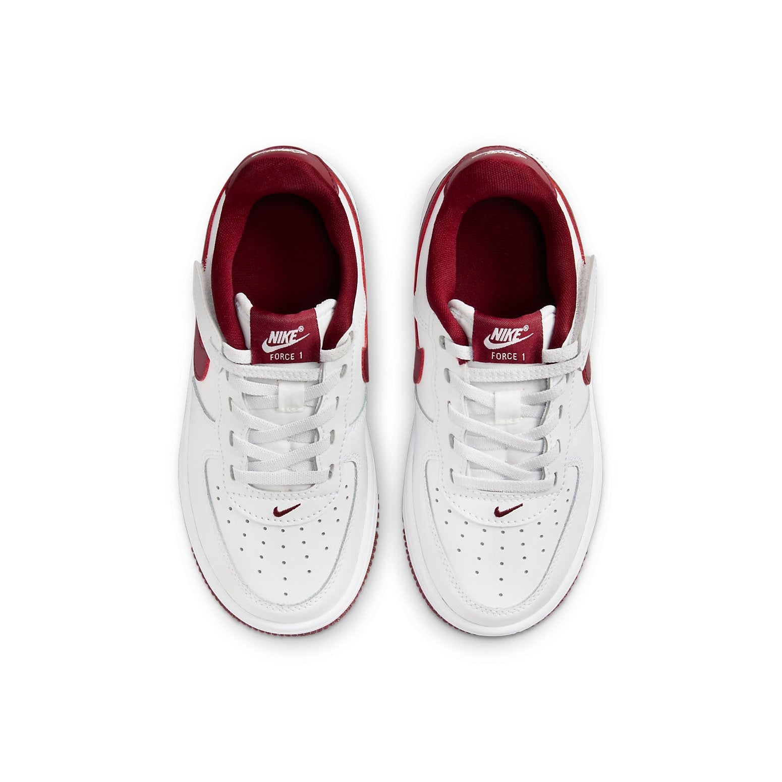 (PS) Nike Force 1 Low EasyOn 'White Team Red' FN0237-105
