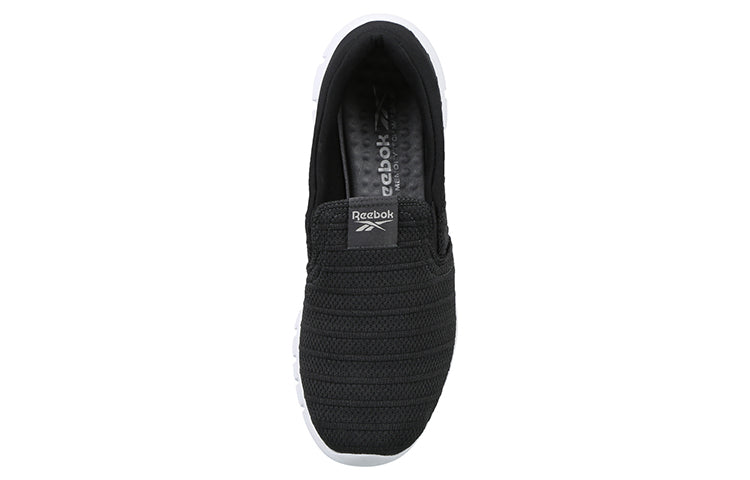 Reebok Walking Leap Slip-Ons 'Black' FW1022