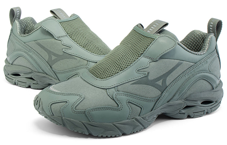 Mizuno Beams x Wave Rider 10 SlipOn 'Grey Silver' D1GD211601