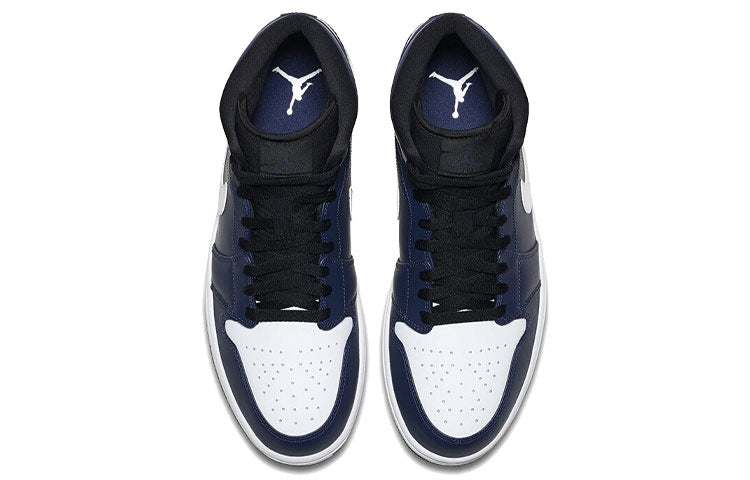 Air Jordan 1 Mid 'Obsidian' 554724-401