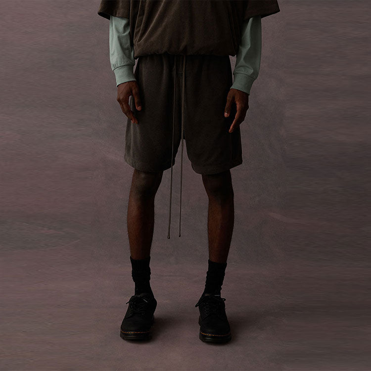 Fear of God Essentials SS23 Terry Shorts 'Off Black' 160BT224090F