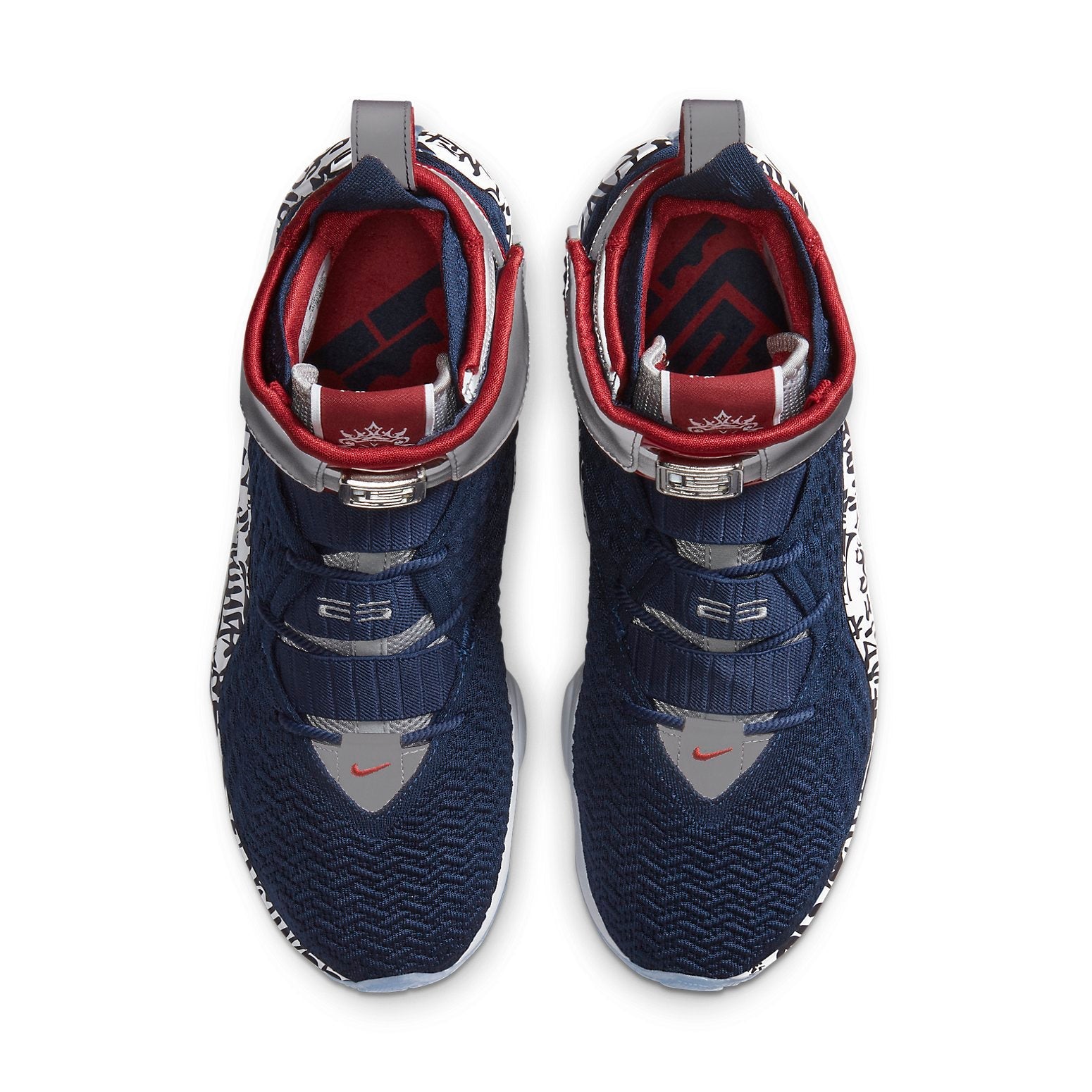 Nike LeBron 17 EP 'LeBron 4 Cold Blue Graffiti' CT6052-400