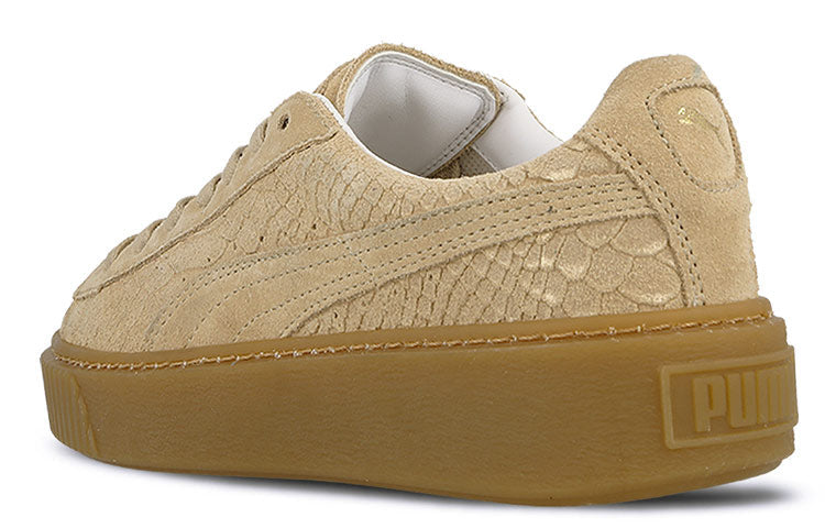 (WMNS) PUMA Platform 'Exotskin - Natural Vachetta' 363377-02