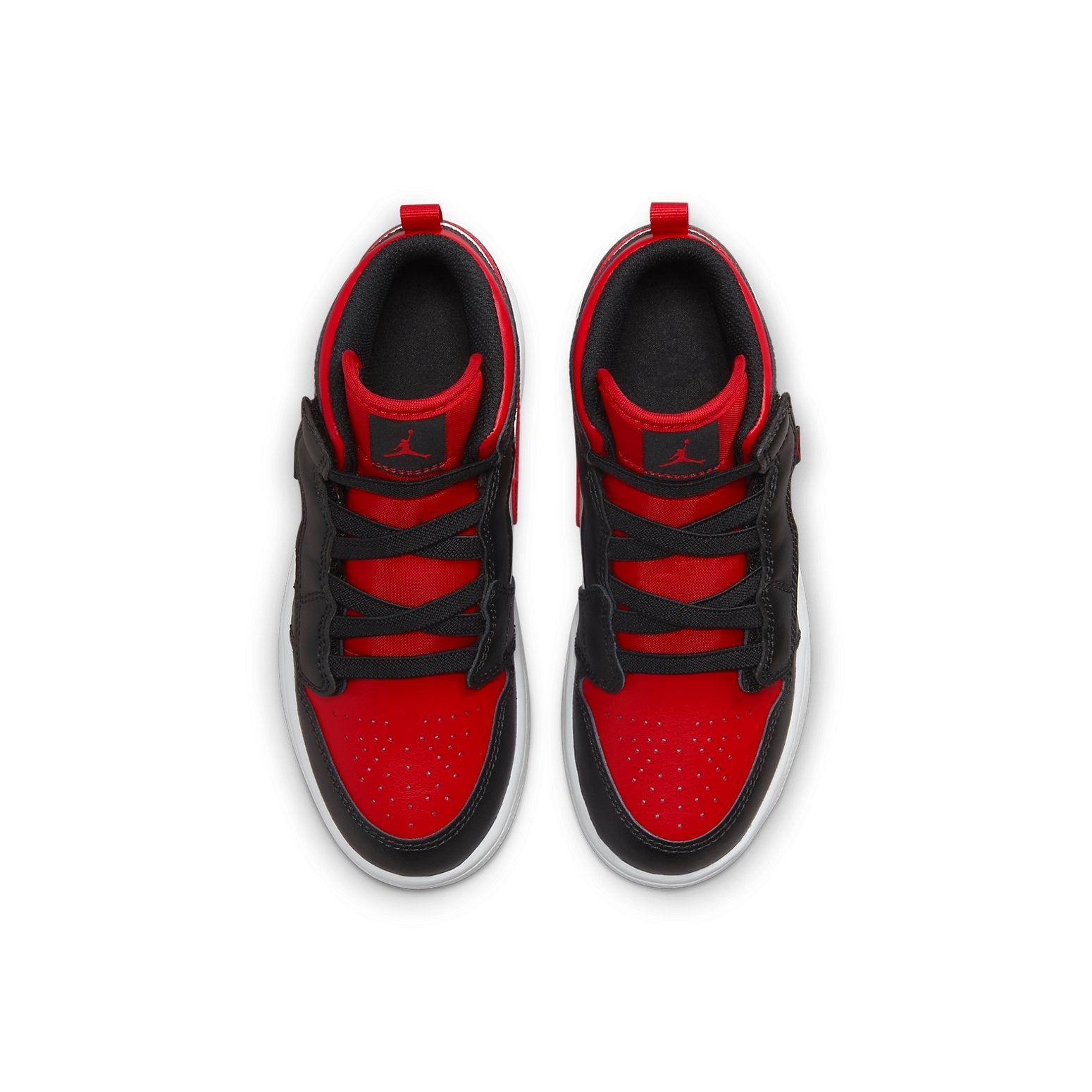 (PS) Air Jordan 1 Mid Alt 'University Red Black' AR6351-079
