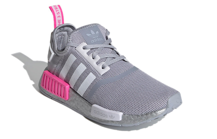 (GS) adidas NMD_R1 J 'Silver Screaming Pink' FX5025
