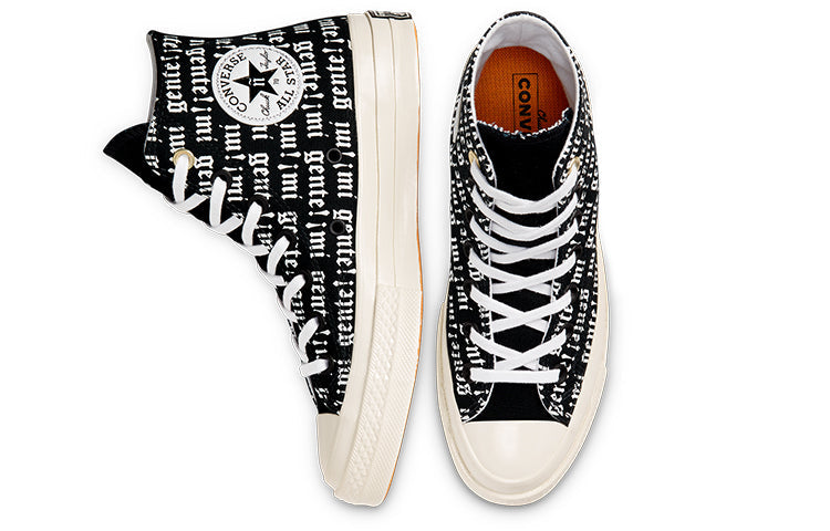Converse Chuck Taylor All Star 1970s 'Black White' 168697C