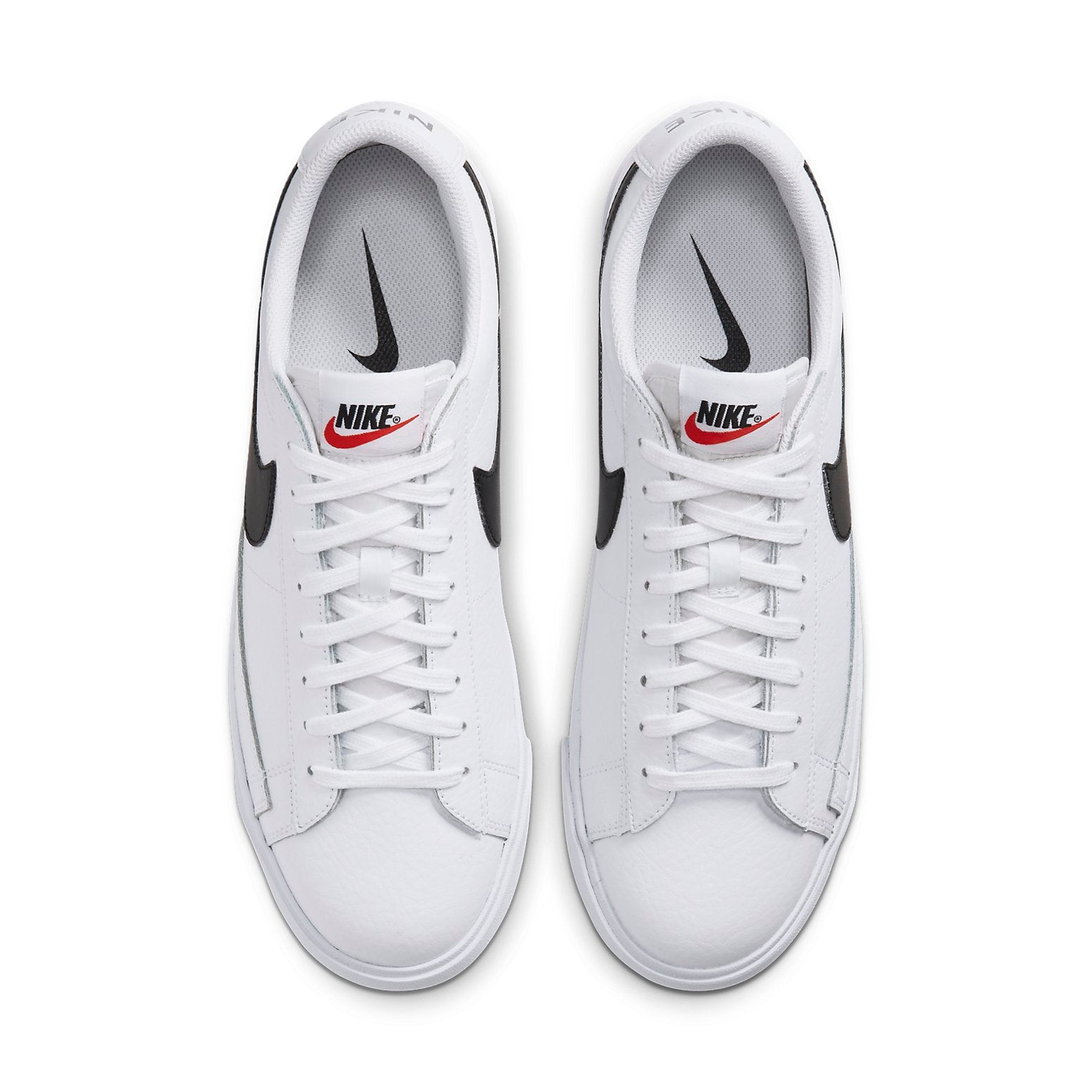 Nike Blazer Low Leather 'Black Swoosh' CZ1089-100