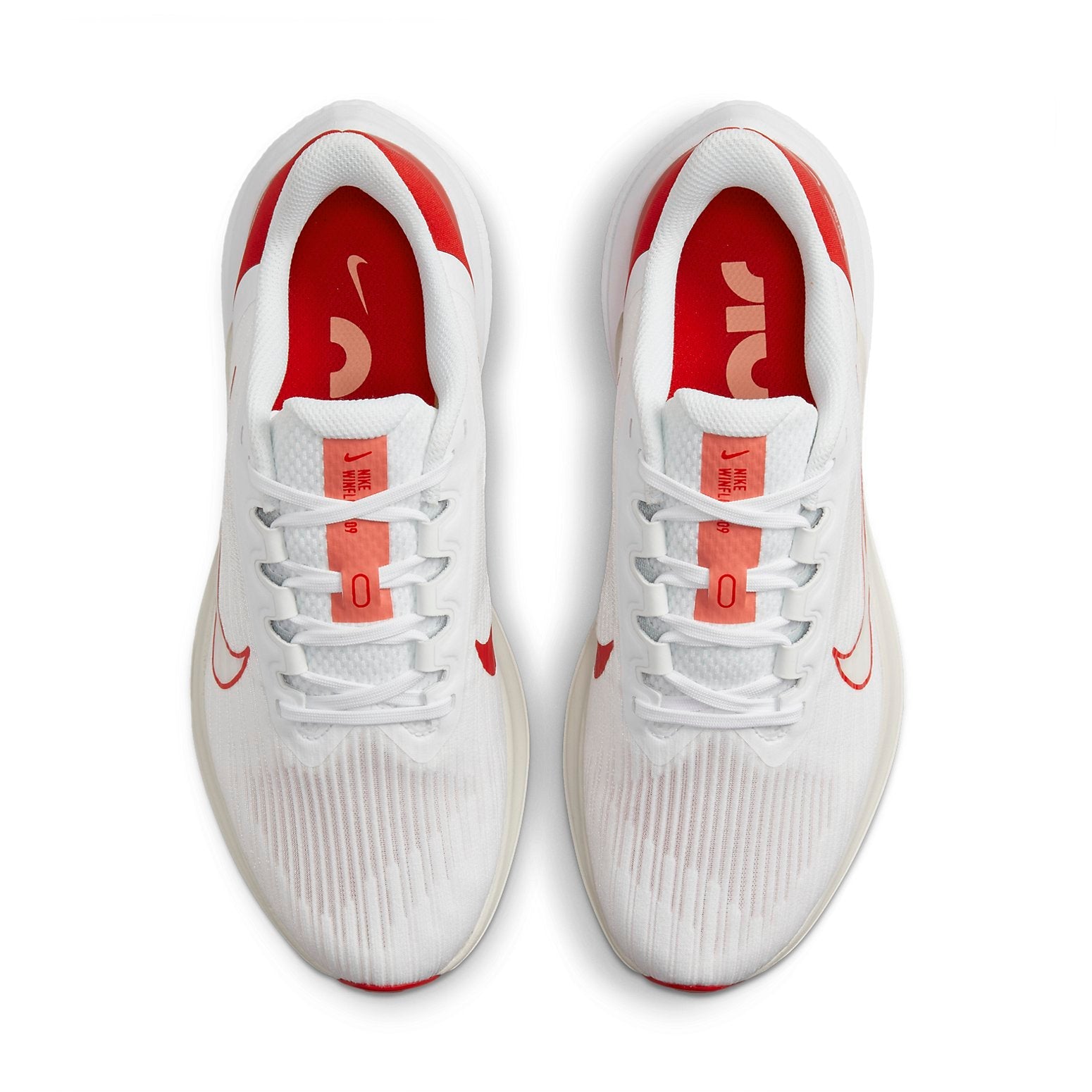 (WMNS) Nike Air Zoom Winflo 9 'White Red' DD8686-102