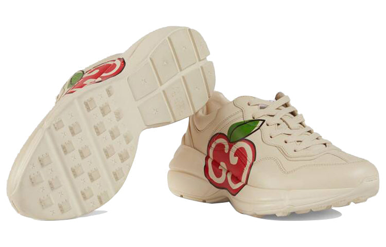 (WMNS) Gucci Rhyton 'GG Apple - Ivory' 609343-DRW00-9522