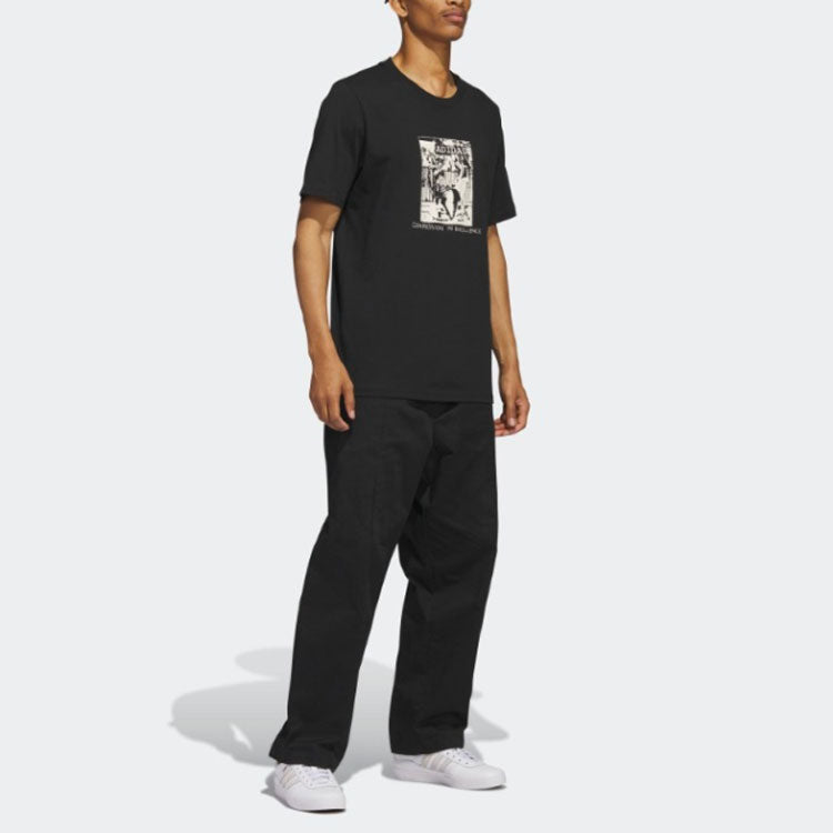adidas originals Dill Compassion T-shirt 'Black' HS3039