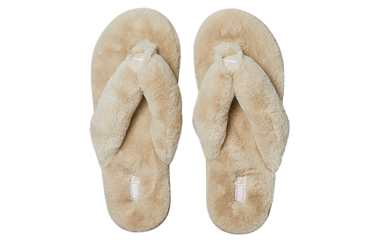 (WMNS) PUMA Fluff Flip Slide 'Putty' 384938-07