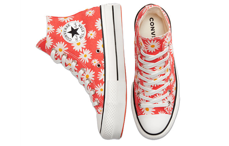 (WMNS) Converse Chuck Taylor All Star Platform High 'Camp Daisies' 568930C
