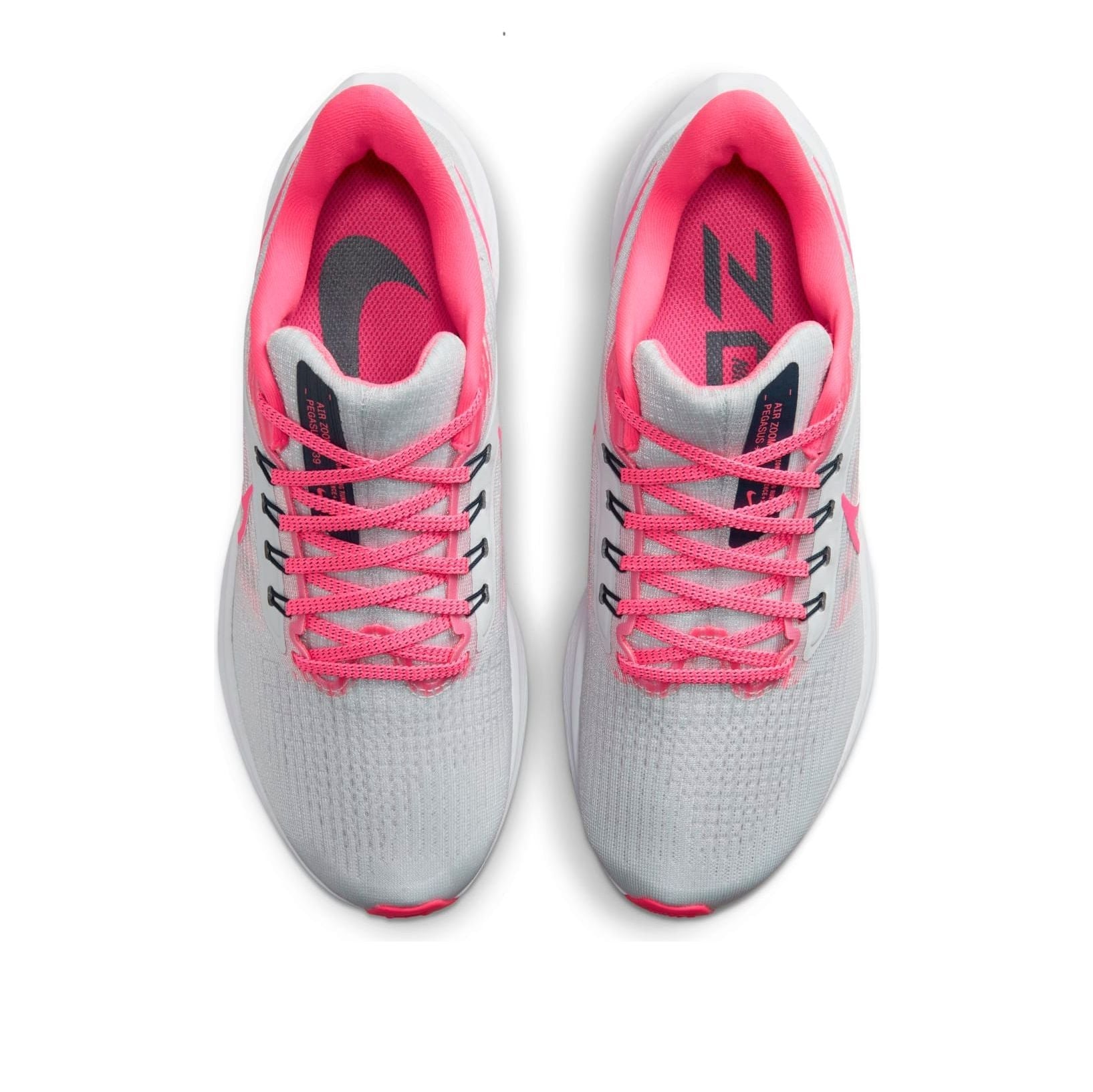 (WMNS) Nike Air Zoom Pegasus 39 'Pure Platinum Hyper Pink' FD0296-001