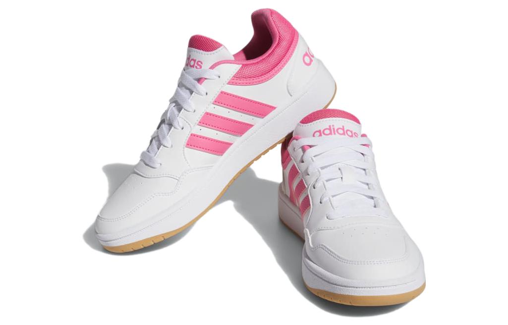 (WMNS) adidas HOOPS 3.0 'White Pink' IF5305