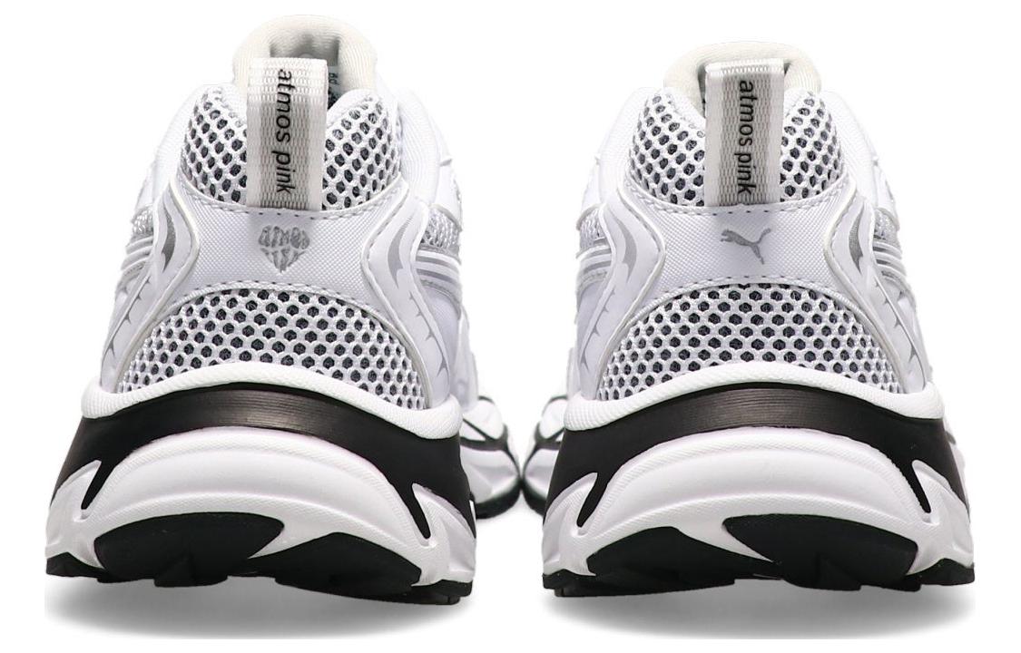 (WMNS) PUMA x Atmos Pink Morphic 'White Black Silver' 396413-01
