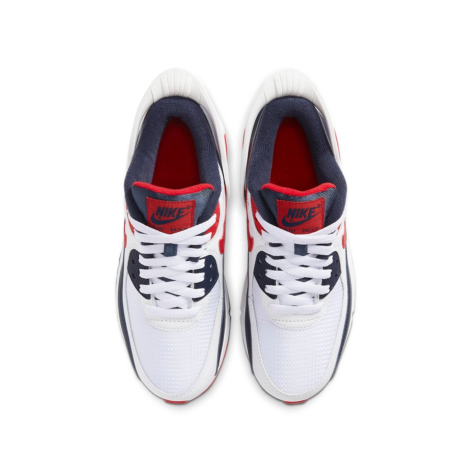 (GS) Nike Air Max 90 FlyEase 'White University Red' CV0526-104