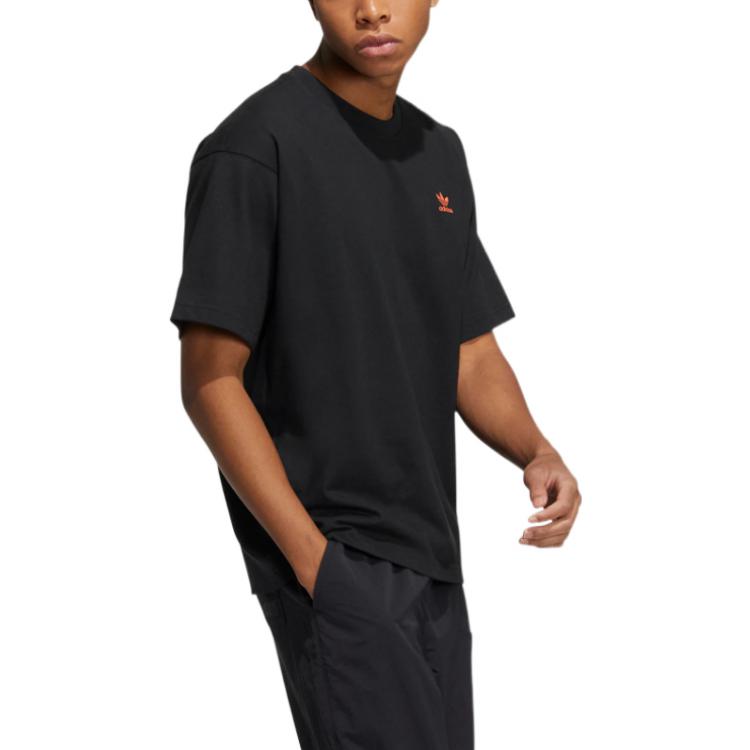 adidas originals Graphic T-Shirts 'Black' HY4681