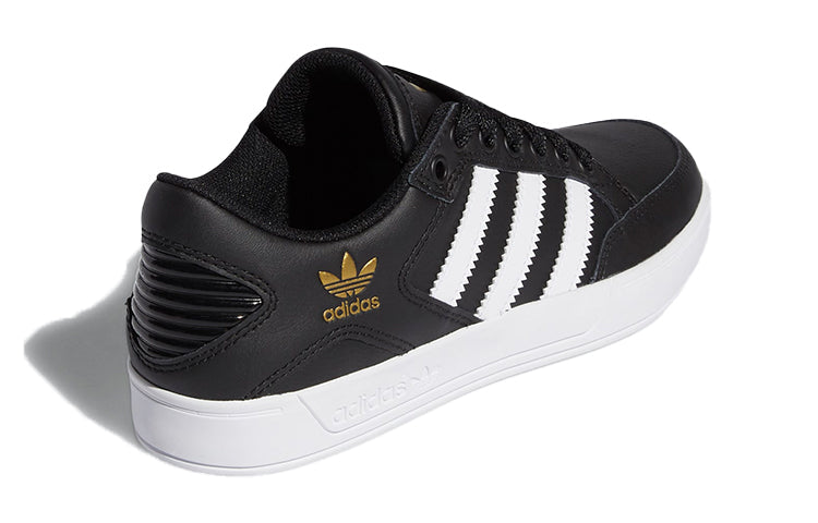 (GS) adidas originals Hardcourt Low J 'Black White' FX0605