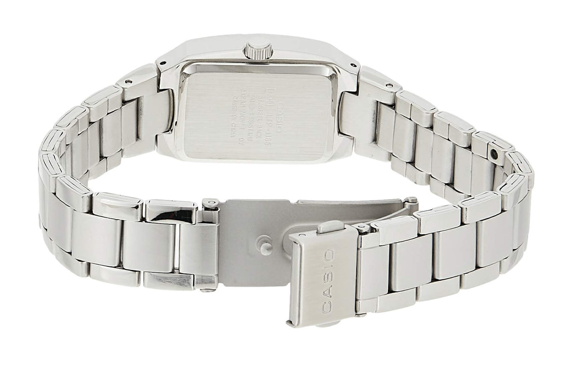 CASIO Metal HandsQuartz WhiteDial Plate Waterproof Silver Analog LTP-1165A-7C2
