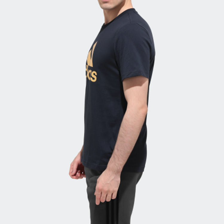 adidas 8-Bit Foil Grfx Athleisure Casual Sports Short Sleeve Black FN1738