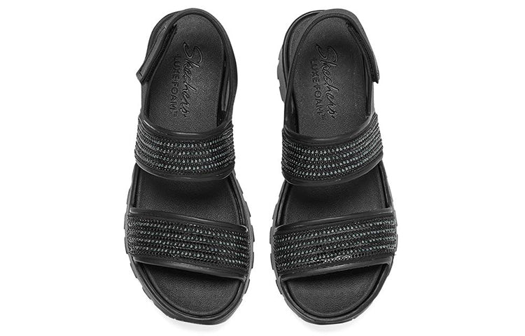 (WMNS) Skechers Footsteps How extra 'Black' 111099-BBK
