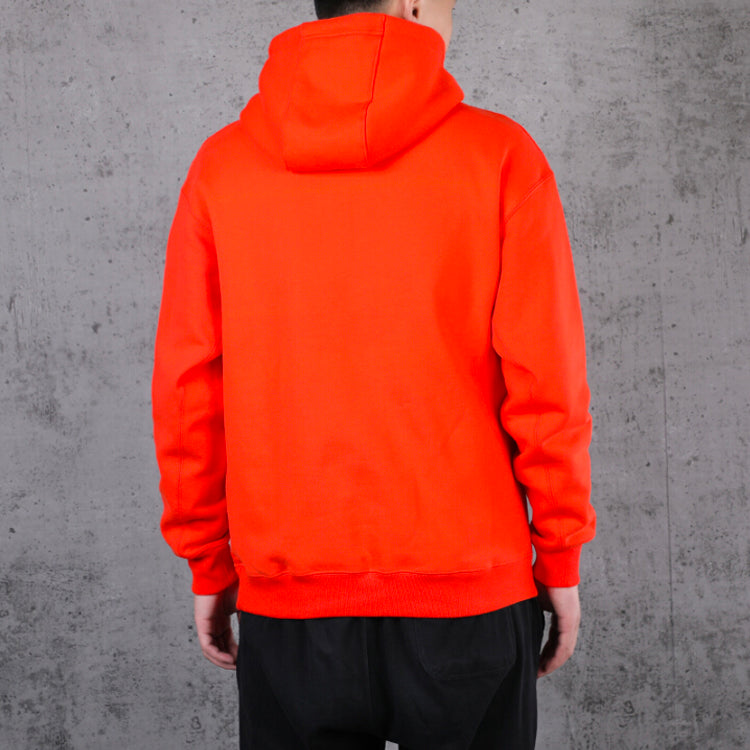 Men's Nike Hooded Casual Sports Pullover Orange CI9407-891