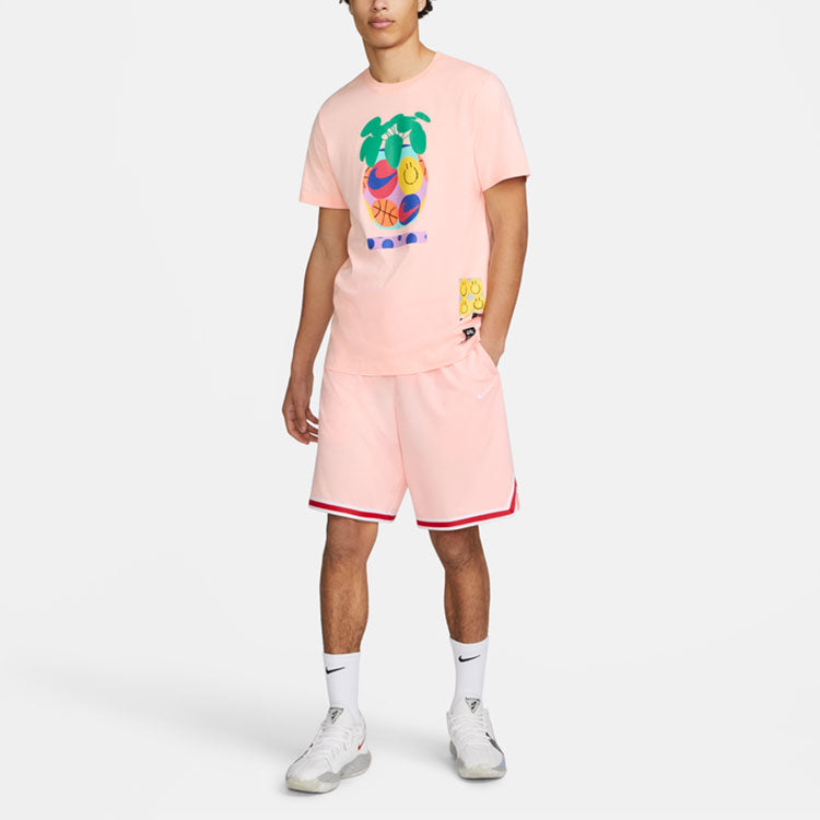 Nike Dri-Fit DNA Quick Dry Colorblock Sports Shorts Pink DH7161-611