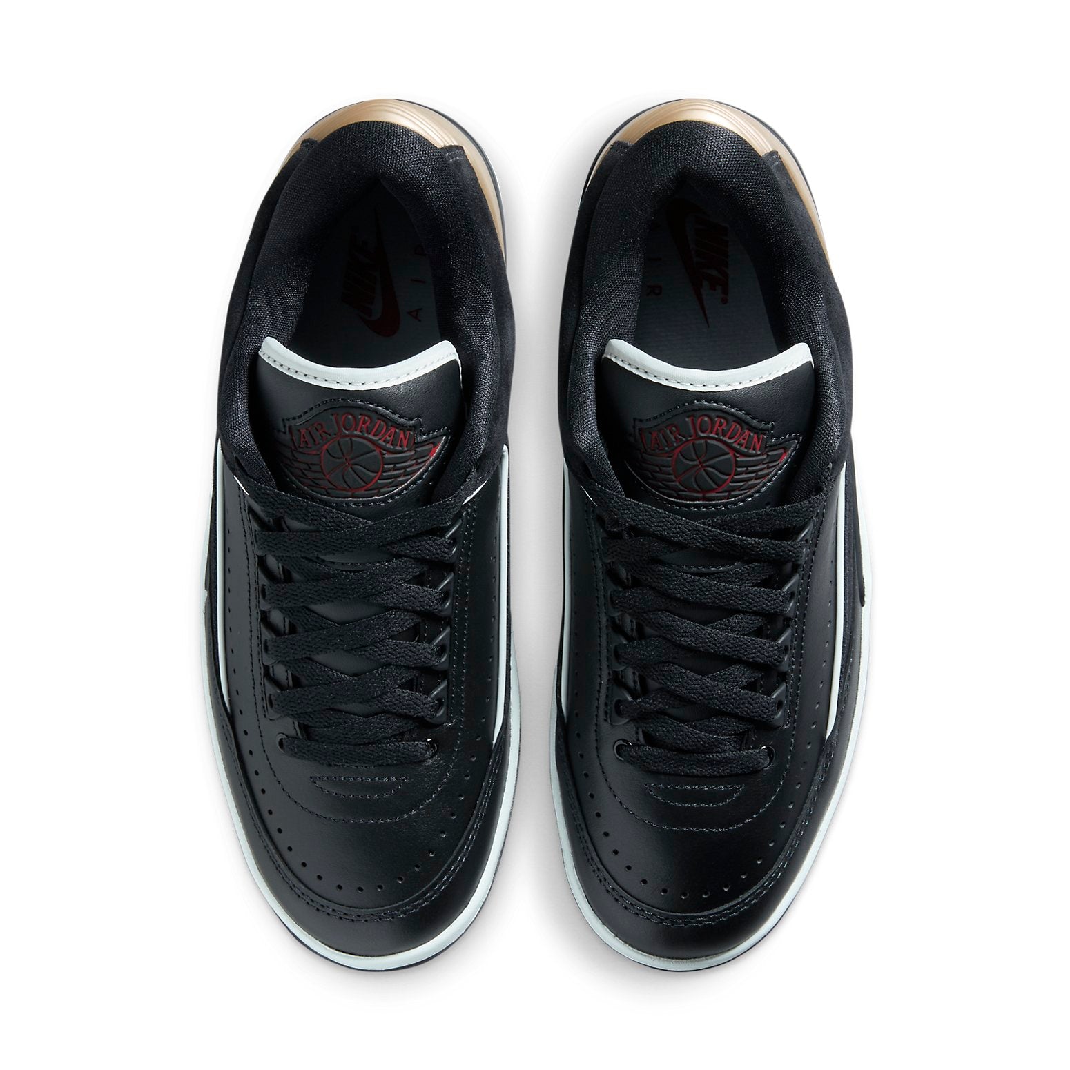 (WMNS) Air Jordan 2 Retro Low 'Black Metallic Gold' DX4401-001