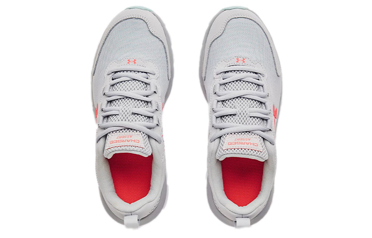 (WMNS) Under Armour Charged Assert 9 'Paint Splatter - Halo Grey Pink' 3025245-100