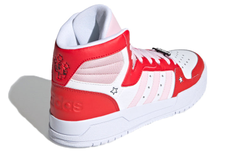 (WMNS) adidas Entrap Mid 'White Red Pink' H01544