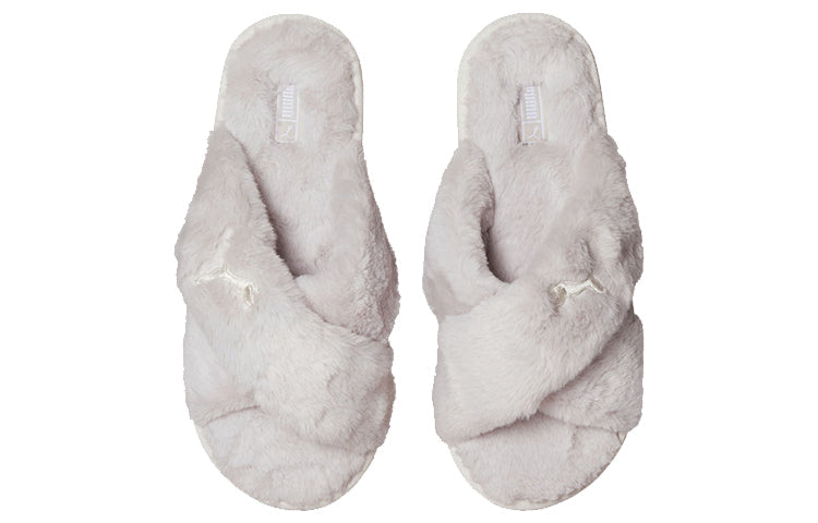 (WMNS) PUMA Fluff X Strap Slide 'Nimbus Cloud' 384936-04
