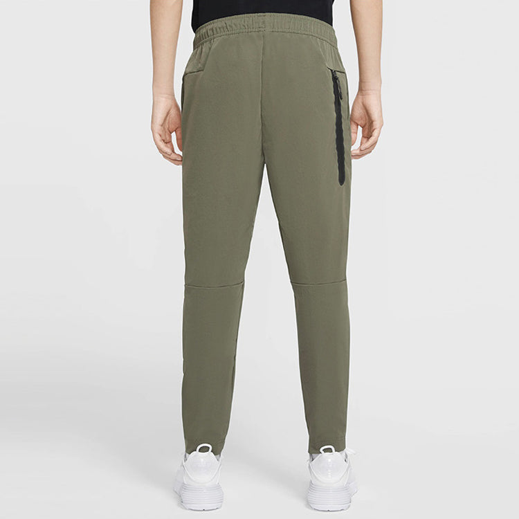 Nike Sportswear Straight Slim Fit Casual Sports Long Pants Green Army green CU4484-380