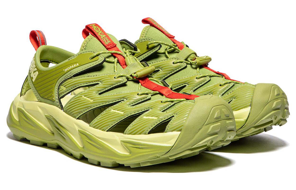 HOKA ONE ONE Hopara Sandal 'Dark Citron' 1123112-DCLG