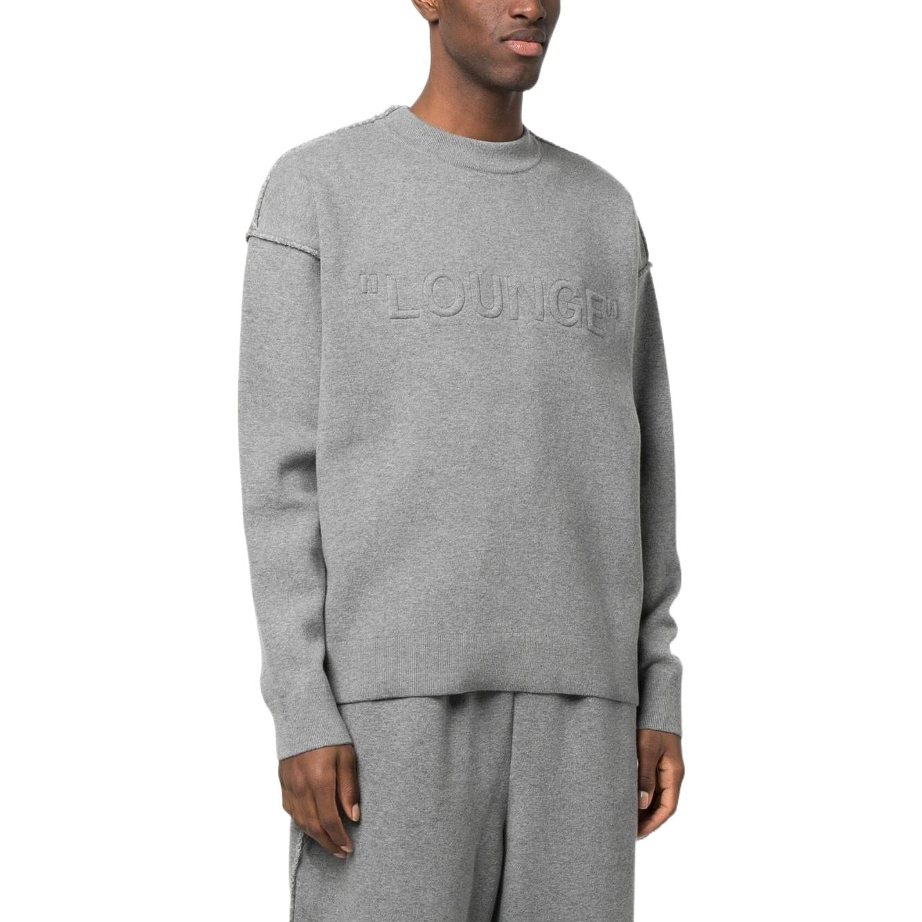Off-White Lounge Knitted Sweatshirt OMHE155S23KNI0010606